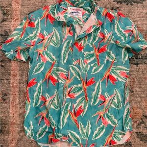 Chubbies The Nutter Tropical Leaf Print Shirt